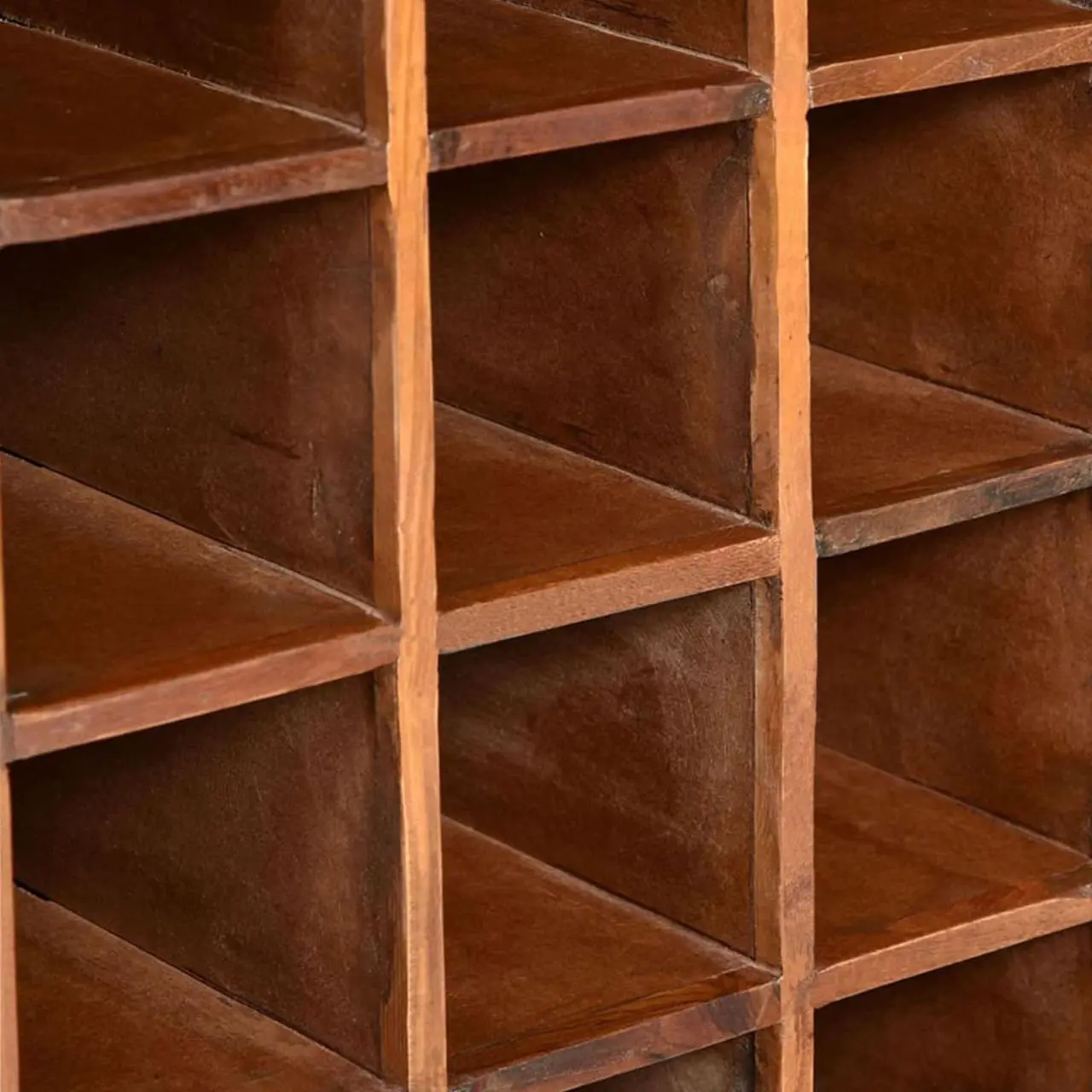 Alt view image 7 of 17 - vidaXL Wine Cabinet Bottle Holder Floor Wine Cabinet Solid Reclaimed Wood