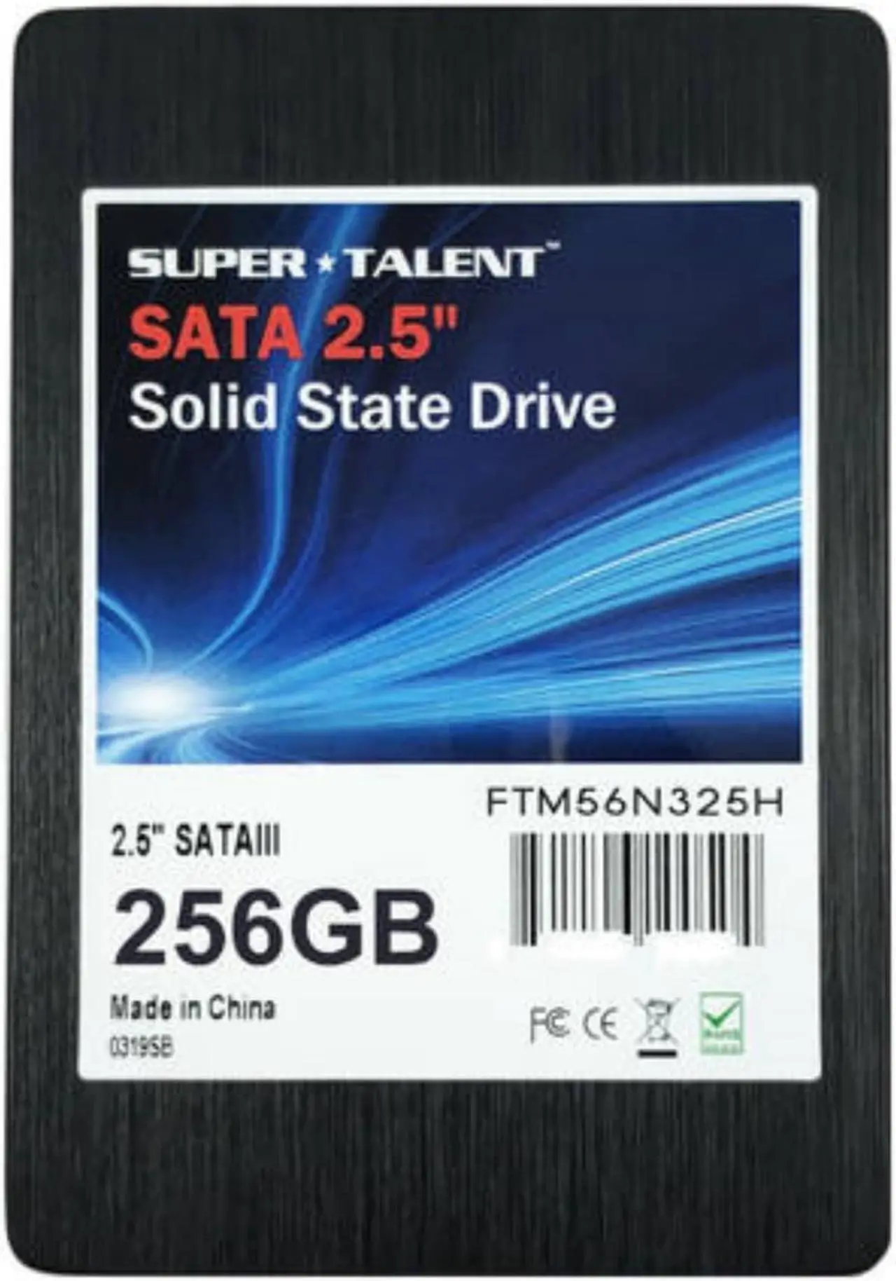 Alt view image 6 of 13 - Super Talent TeraNova 256GB 2.5 inch SATA3 Solid State Drive (TLC)