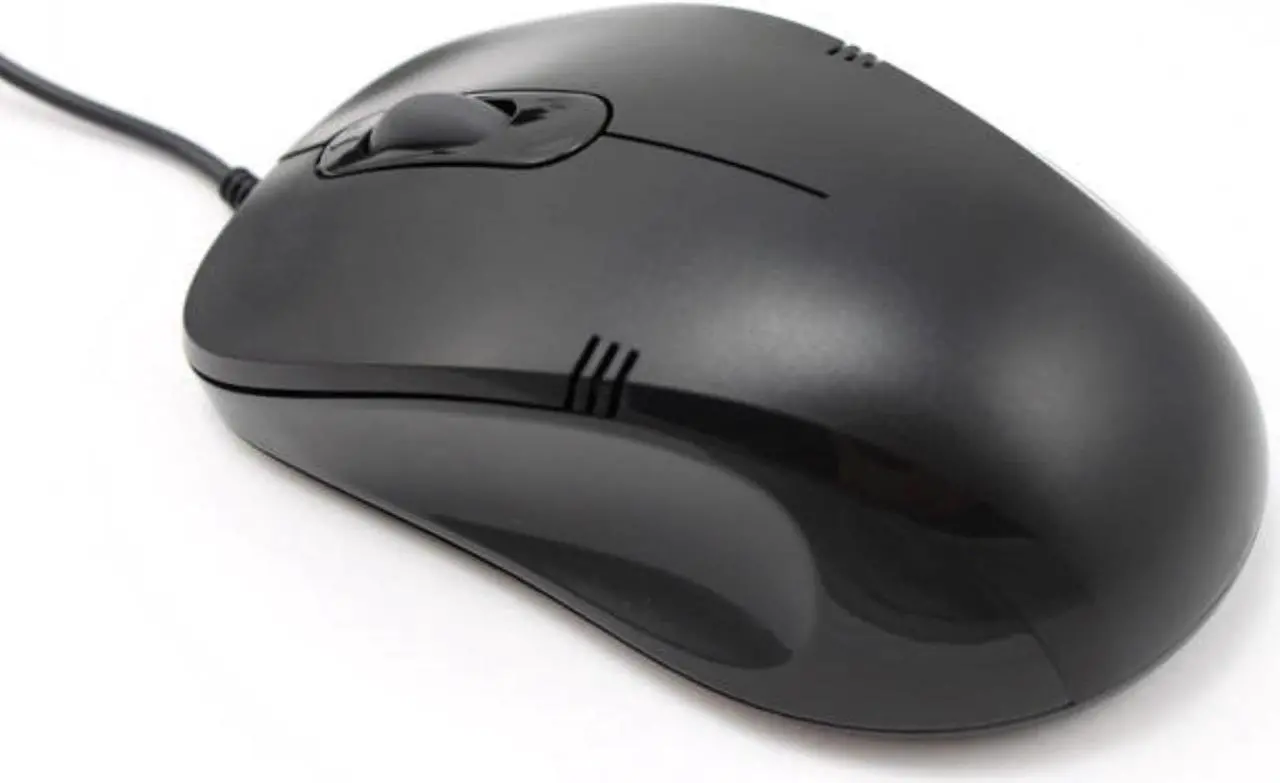 Alt view image 2 of 4 - iMicro 3D Optical USB Mouse with 800 dpi Resolution ABS Material, Full Injection Black (MO-1008BU)