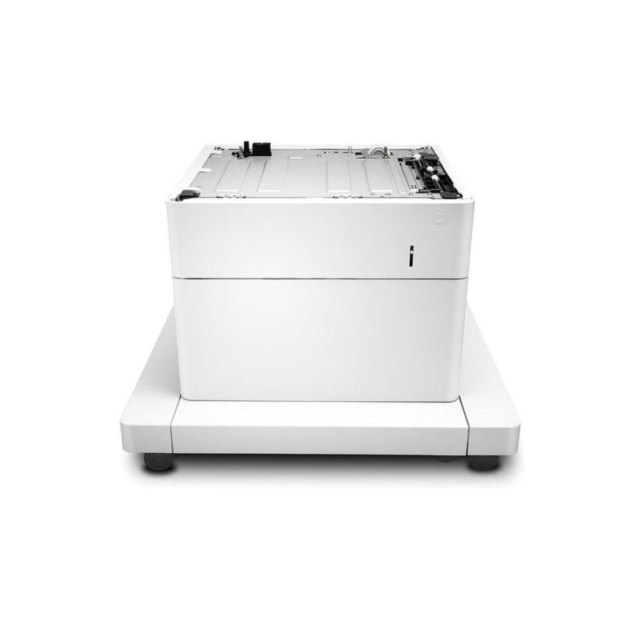 Alt view image 11 of 15 - HP J8J91A Paper Feeder And Cabinet - Printer Base With Media Feeder - 550 Sheets In 1 Tray(S) - For Laserjet Enterprise Mfp M633, Laserjet Managed Mfp E62555