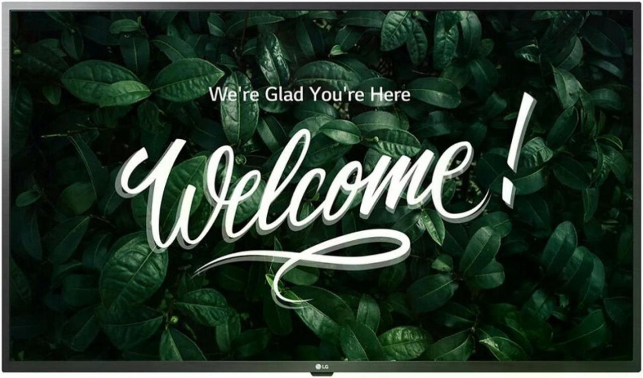 Alt view image 3 of 3 - LG 50US340C0UD 50" US340C Series UHD Commercial TV with HDR10, USB Cloning & Auto Playback, Customizable Welcome Screen, Certified Crestron Connected and Scheduler