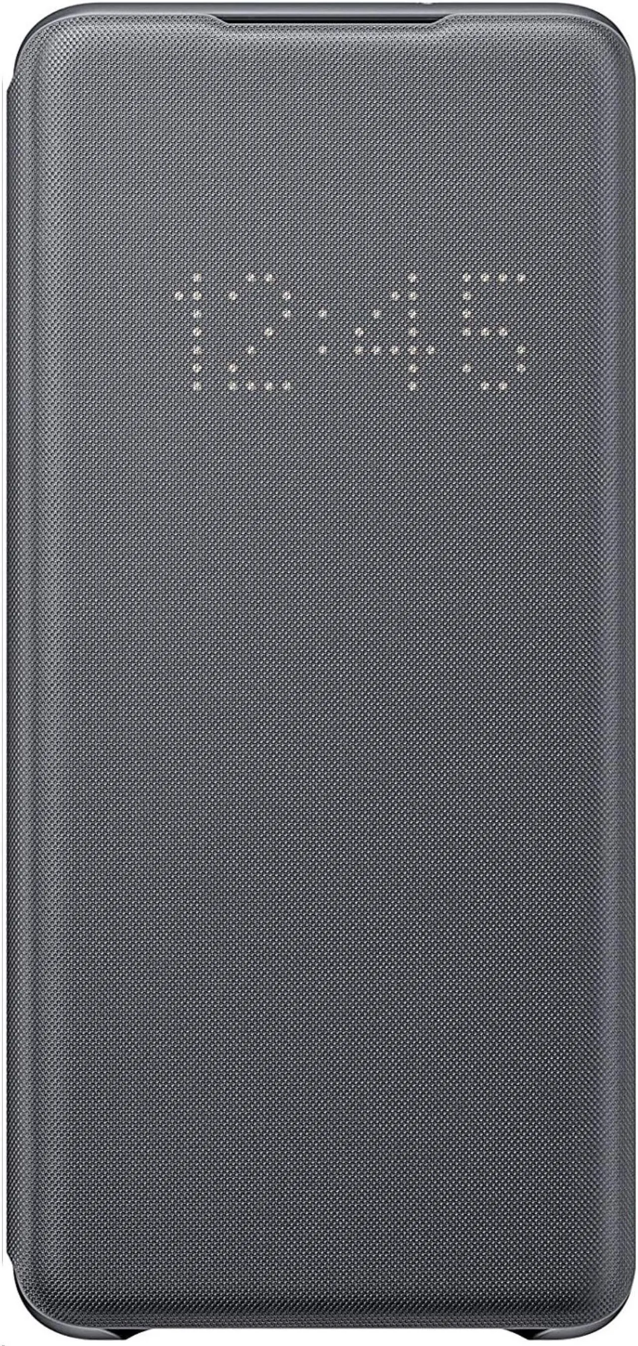 Main image of Samsung Genuine Smart LED Wallet Cover For Galaxy S20+ Plus Case Gray EF-NG985PJEGUS