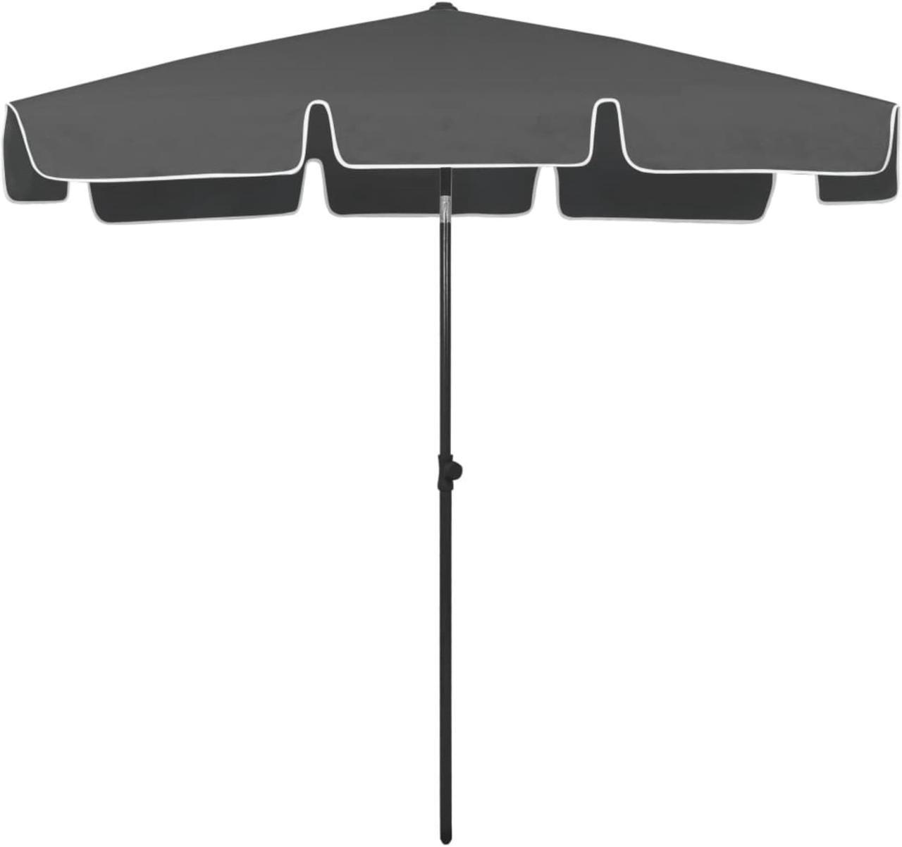 Alt view image 11 of 13 - vidaXL Garden Parasol with Metal Pole 390 cm Green