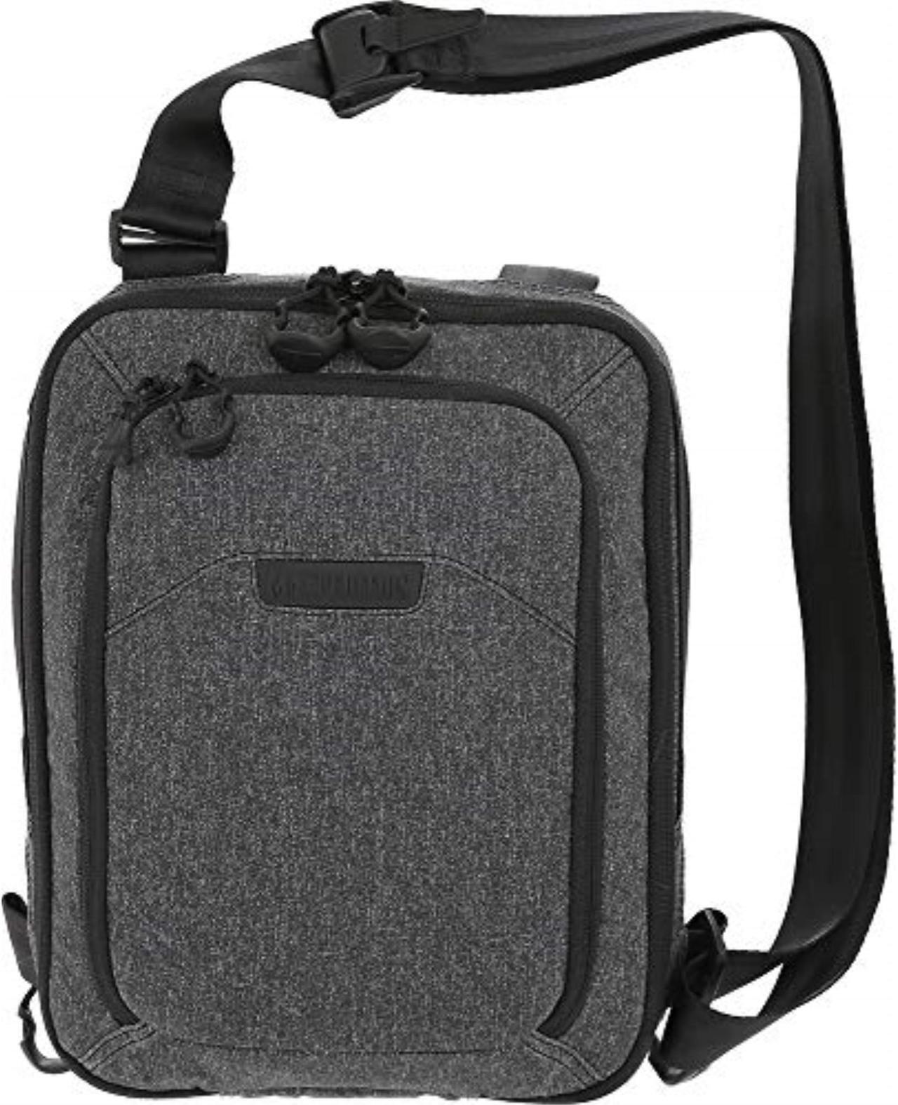 Alt view image 3 of 6 - Maxpedition Entity Tech Sling Bag Small Charcoal - NTTSLTSCH