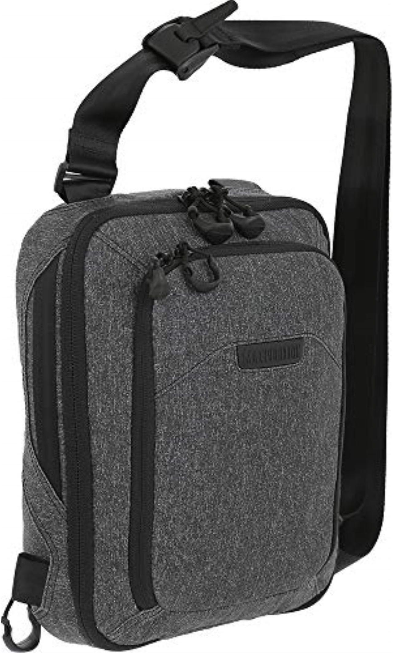 Alt view image 4 of 6 - Maxpedition Entity Tech Sling Bag Small Charcoal - NTTSLTSCH