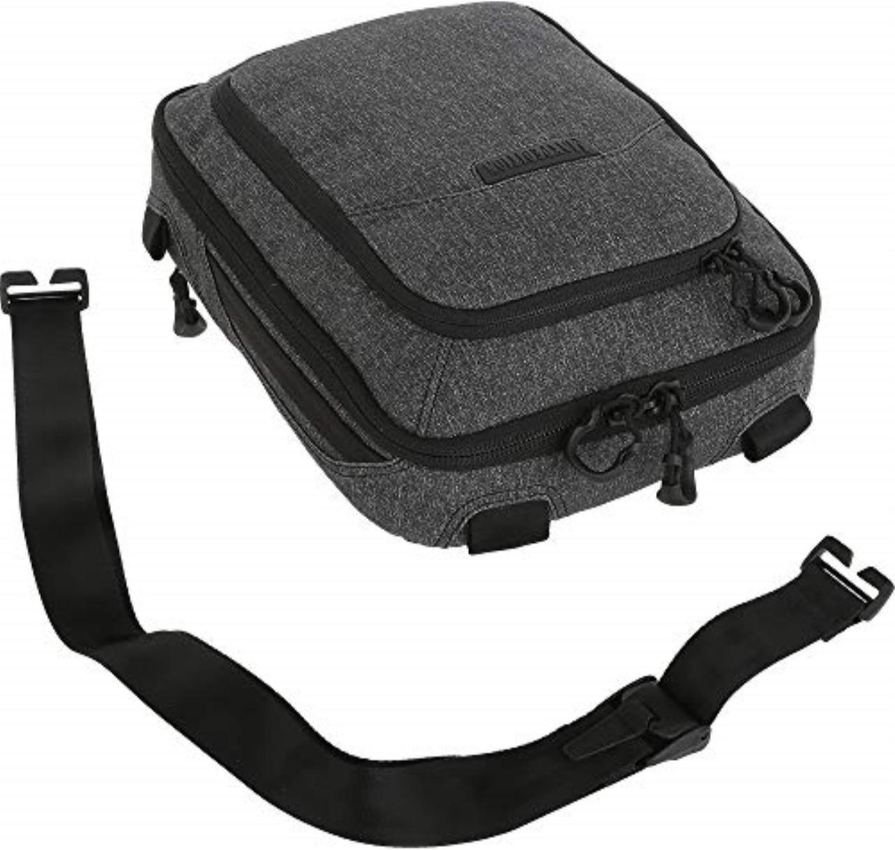 Alt view image 5 of 6 - Maxpedition Entity Tech Sling Bag Small Charcoal - NTTSLTSCH