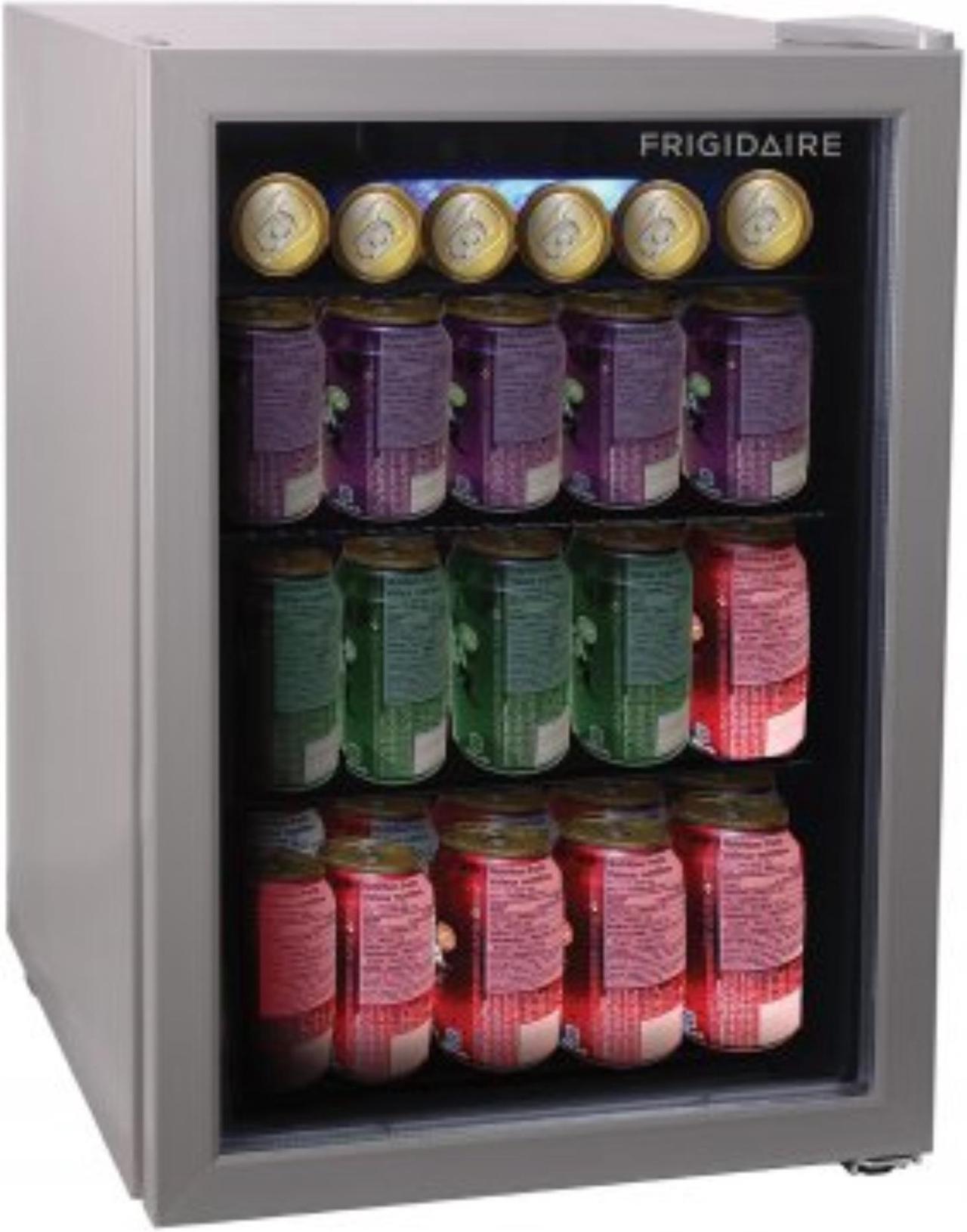 Main image of Frigidaire EFMIS9000 2.6-Cubic-Foot 88-Can Glass Door Beverage Center Compact Refrigerator