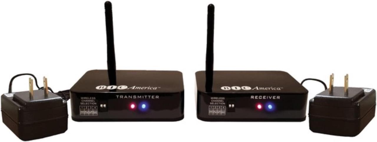 Alt view image 9 of 9 - BIC America WTR-SYS Wireless Transmitter/Receiver Kit for Hookup of Wireless Subwoofers & Wireless Powered Speakers
