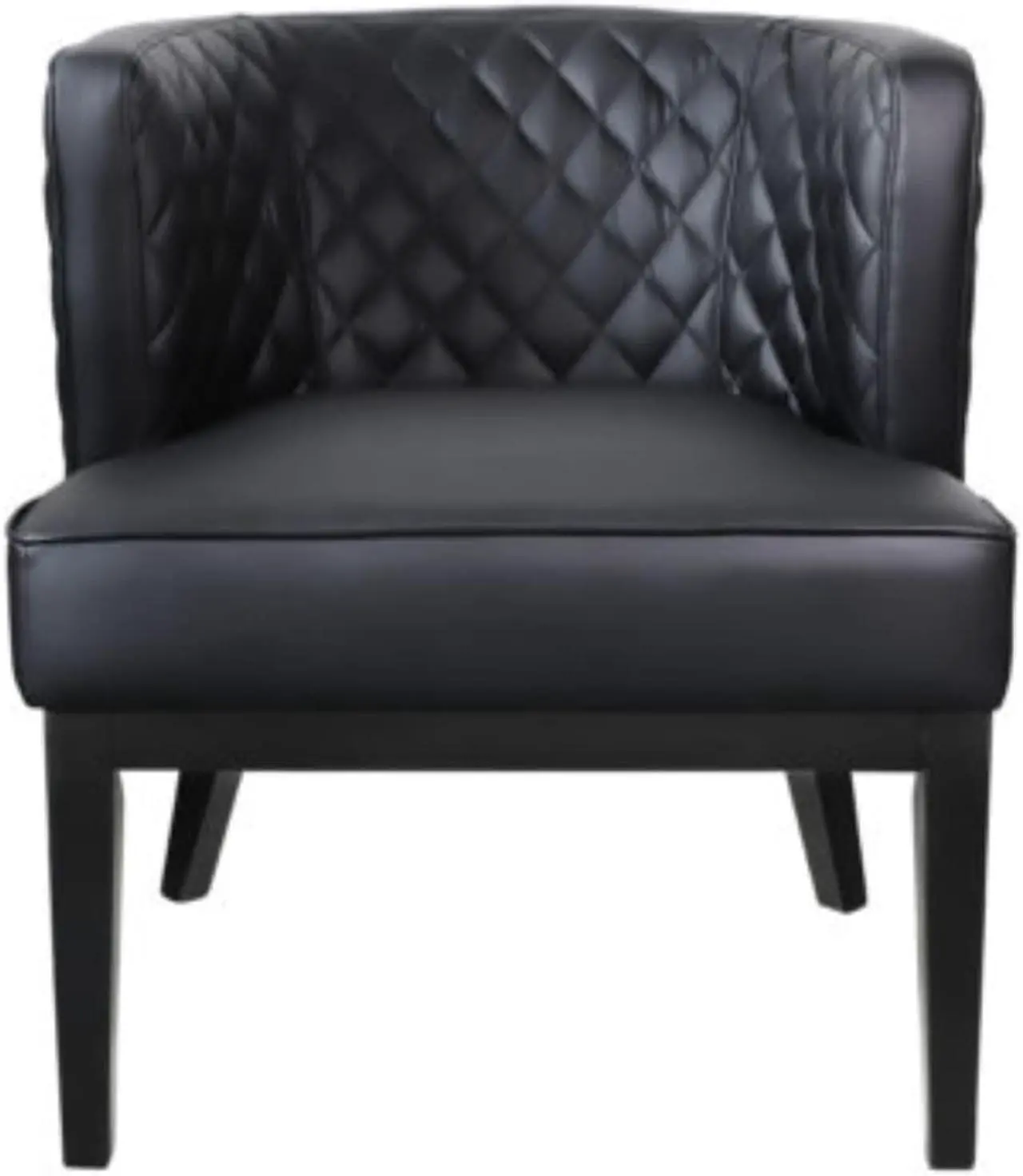Alt view image 2 of 6 - Boss Ava Quilted guest, accent or dining chair - Black