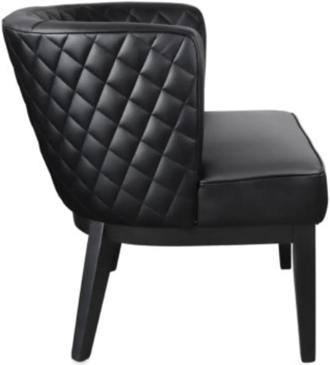 Alt view image 3 of 6 - Boss Ava Quilted guest, accent or dining chair - Black