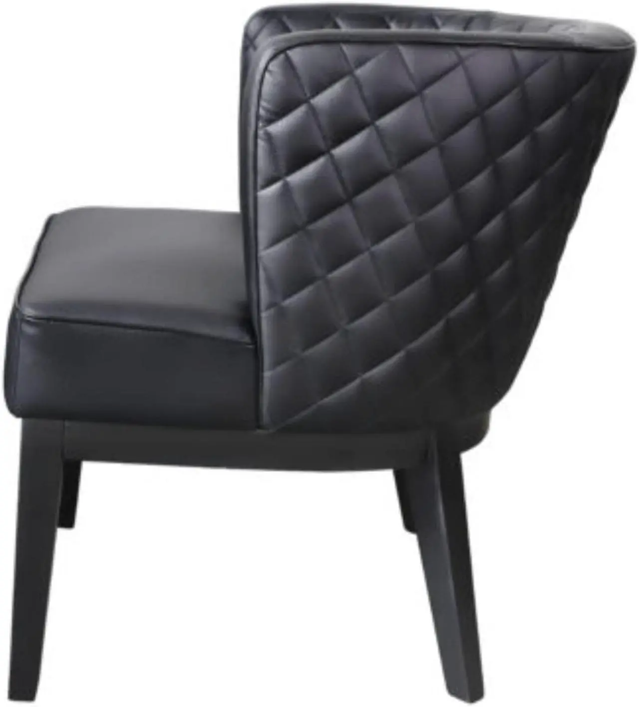 Alt view image 5 of 6 - Boss Ava Quilted guest, accent or dining chair - Black
