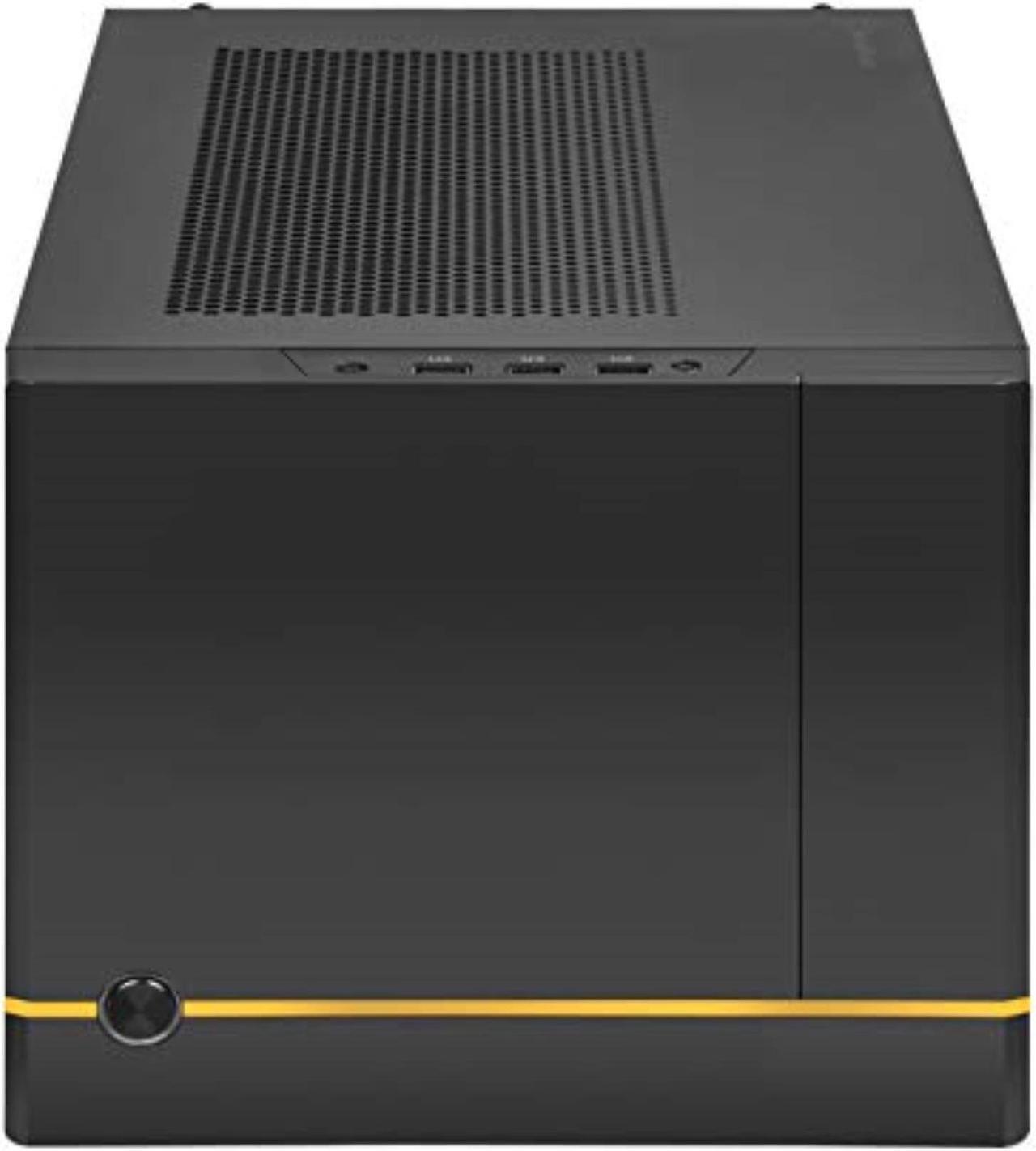 Alt view image 2 of 6 - SG14B,Black,Small form factor chassis ,Plast front Panel,Steel body,  (15.25" or 13.5")+ 13.5,32.5"drive bay, support mini-ITX/Mini DTX motherboard , 2USB 3.0 Type A, 1USB2.0,support ATX PSU