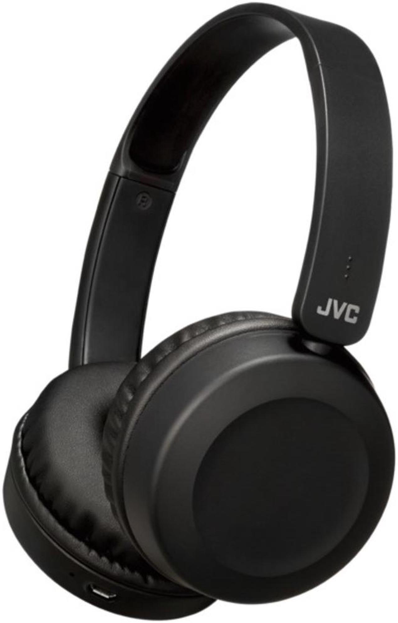 Alt view image 12 of 20 - JVC HAS31BTB Foldable Bluetooth On-Ear Headphones (Carbon Black)