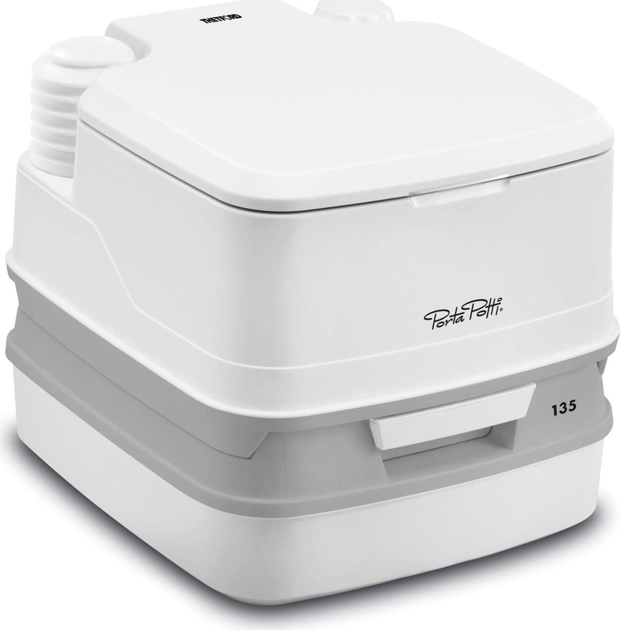 Alt view image 5 of 8 - Thetford 92860 135 2.6 Gallon Porta Potti with Rotating Pour Spout, White
