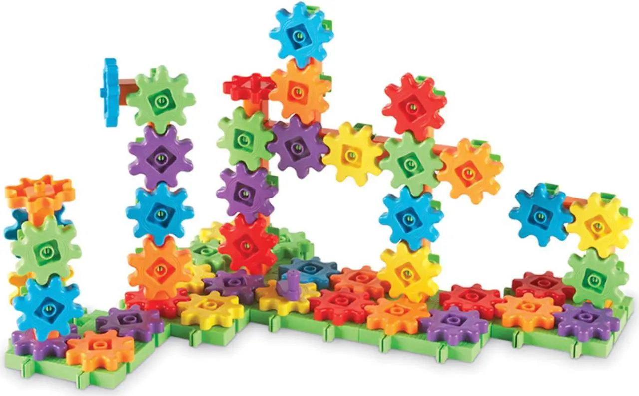 Alt view image 19 of 20 - LEARNING RESOURCES LER9162 GEARS! BEGINNERS BUILDING SET-95 PIECES