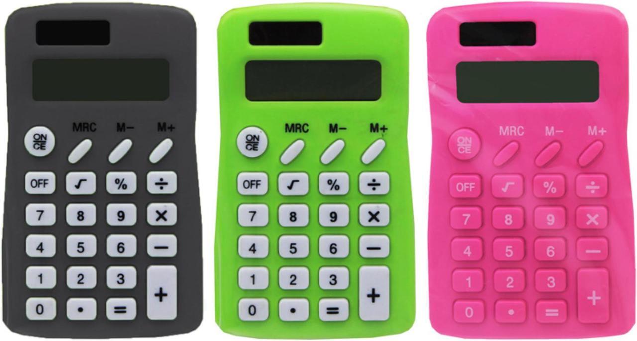 Alt view image 3 of 3 - Learning Advantage CTU7506 8 Digit Display Student Calculator