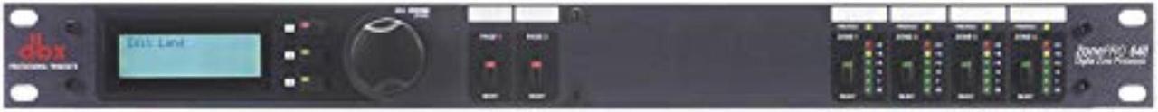 Alt view image 5 of 10 - dbx ZonePro 640 Digital Zone Processor
