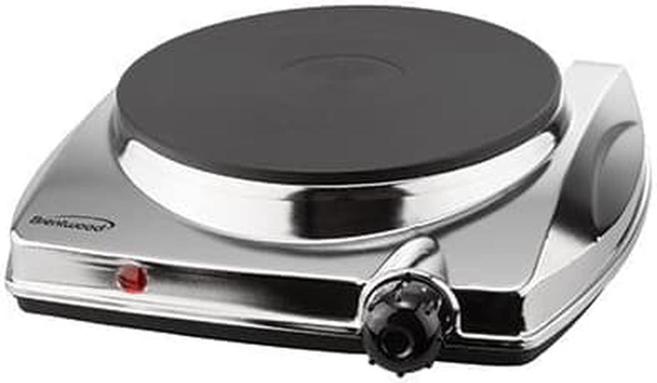 Alt view image 12 of 20 - Electric Hot Plate 1000W Ss