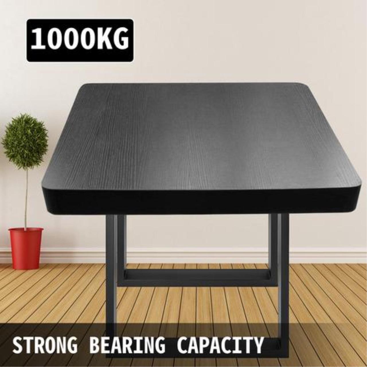 Alt view image 11 of 14 - Techlifer Set of 2 Steel Table Legs Dining Table Legs Office Table Computer Desk Legs Steel Bench Legs Furniture Legs 600 * 720mm (28Height 24Wide, Square Shape)