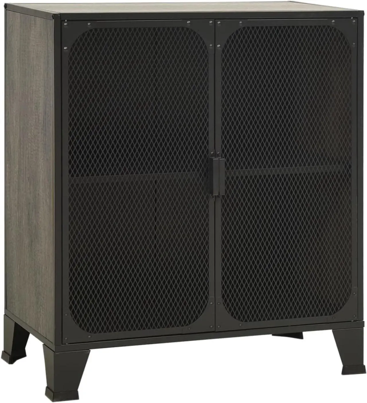 Alt view image 9 of 18 - vidaXL Storage Cabinet File Cabinet Filing Storage Cabinet Gray Metal and MDF