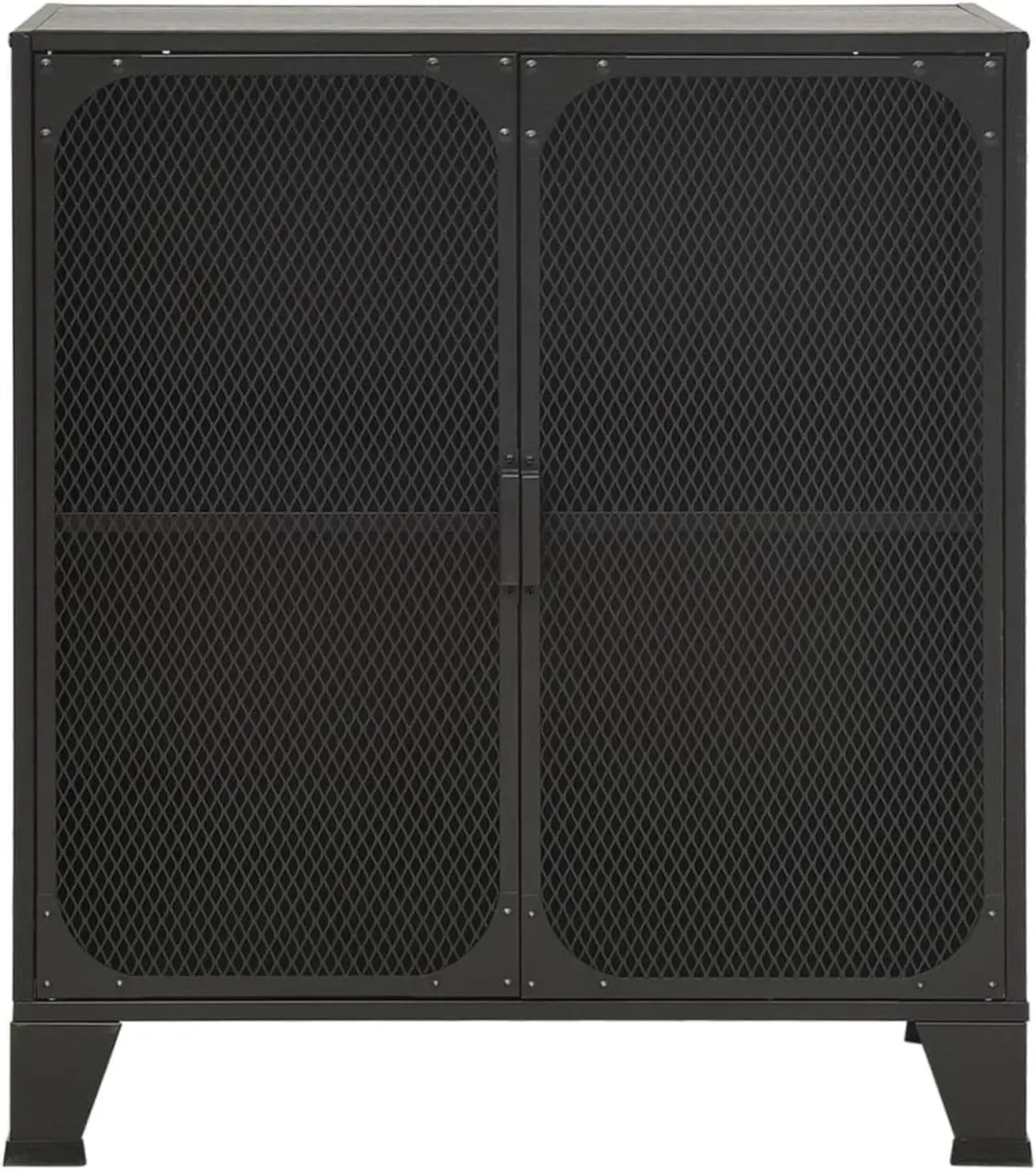 Alt view image 11 of 18 - vidaXL Storage Cabinet File Cabinet Filing Storage Cabinet Gray Metal and MDF