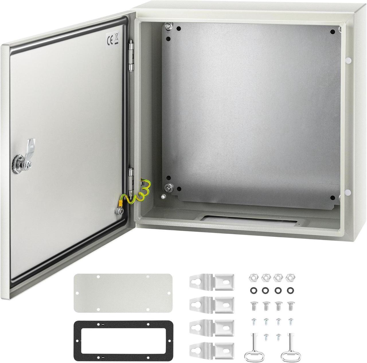 Main image of VEVOR 16x16x6'' Carbon Steel Electrical Enclosure Wall Mount Junction Box Ip65