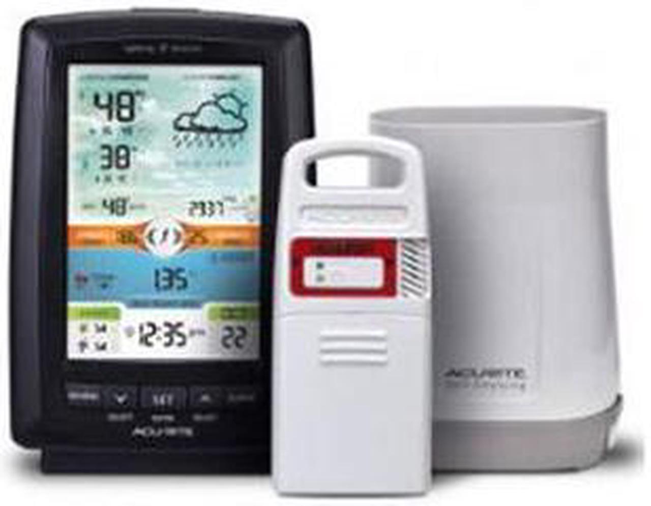 Alt view image 10 of 10 - AcuRite Weather Station And Lightning Detector Digital Weather Station