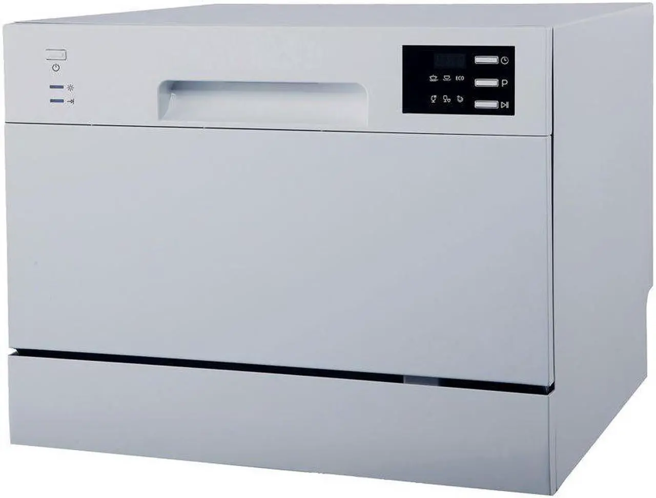 Alt view image 4 of 4 - Countertop Dishwasher with Delay Start & LED - Silver