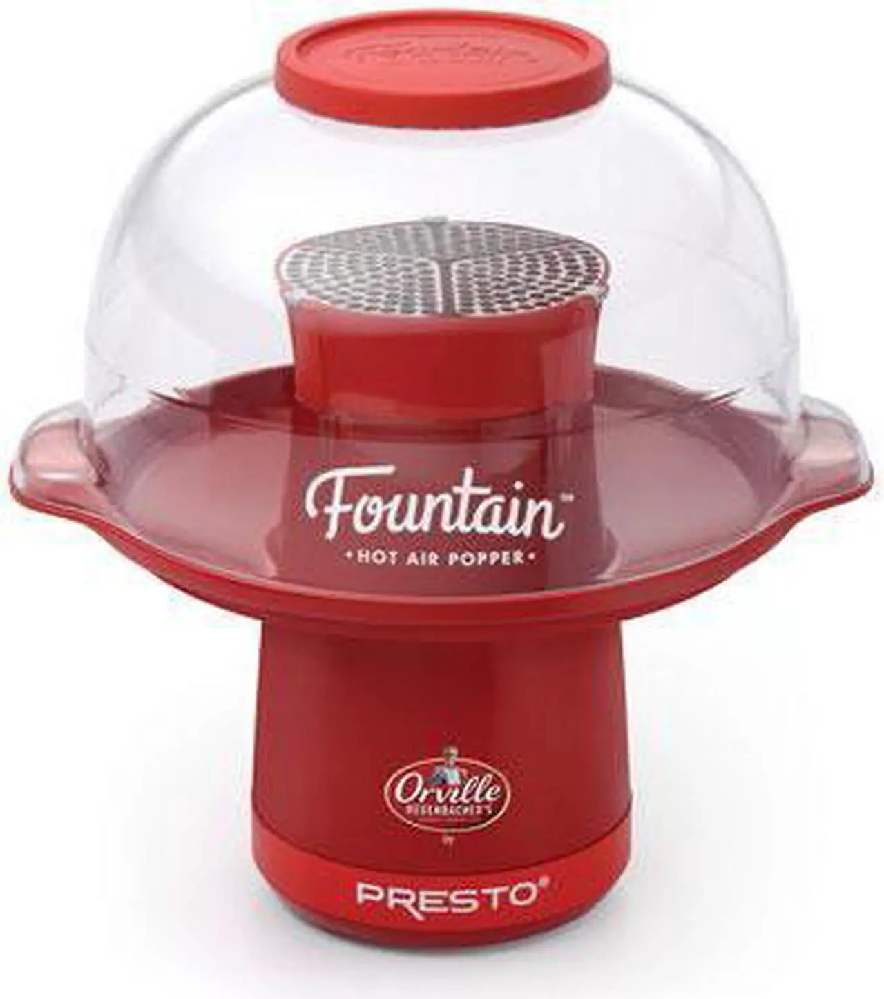 Alt view image 19 of 20 - PRESTO 04868 Orville Redenbacher's Fountain Hot Air Popper, Red