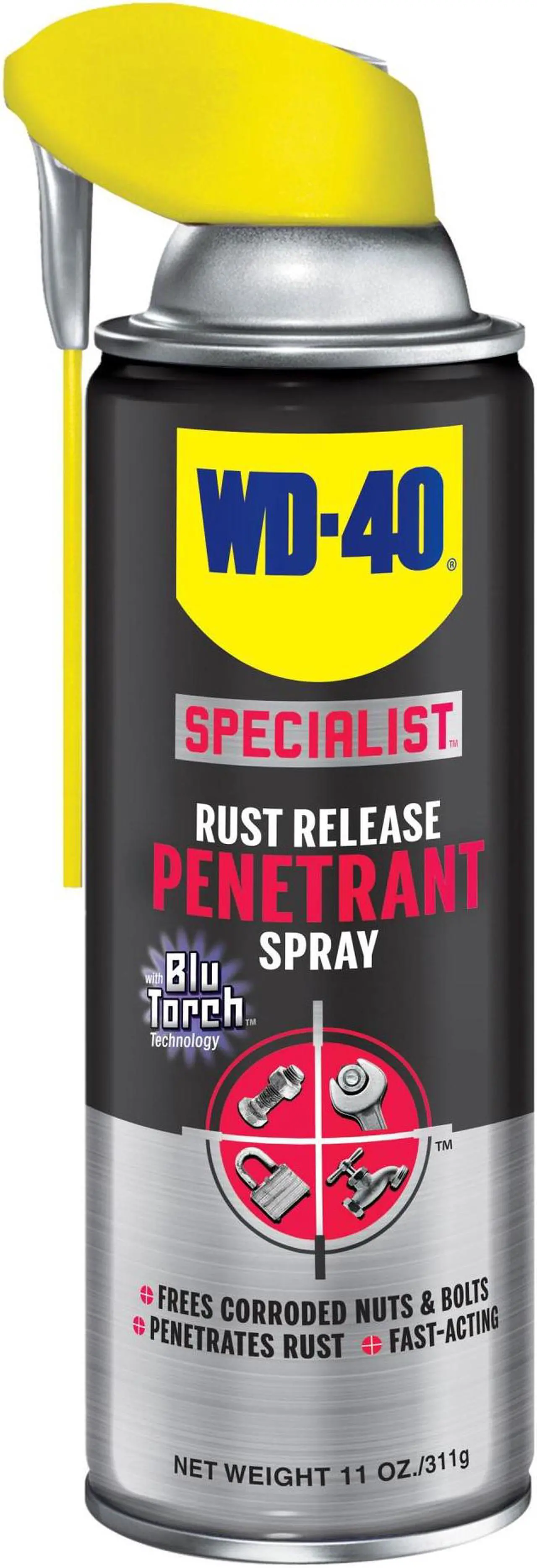 Alt view image 12 of 13 - Specialist 300004 Penetrating Lubricant, 11 oz, Aerosol can, Clear, Liquid
