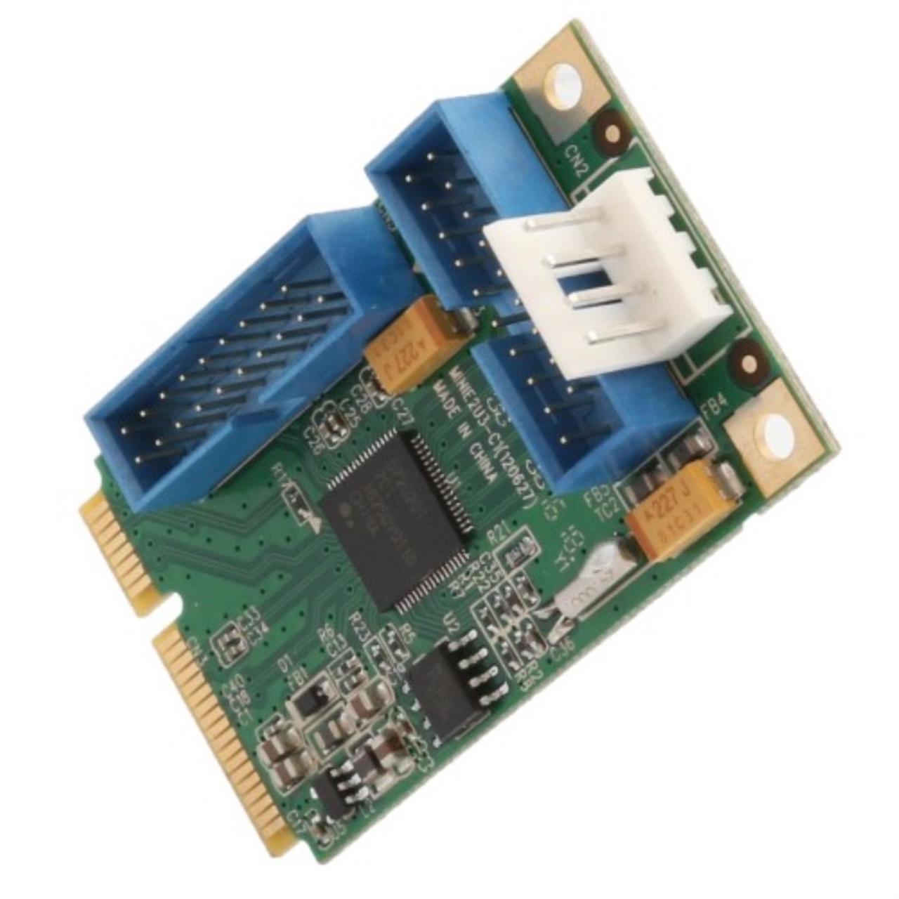 Alt view image 13 of 17 - SYBA SD-MPE20215 Mini Pci-Express 2.0 4-Port Usb3.0 Card