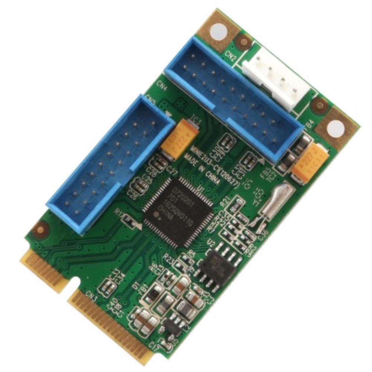 Alt view image 12 of 17 - SYBA SD-MPE20215 Mini Pci-Express 2.0 4-Port Usb3.0 Card