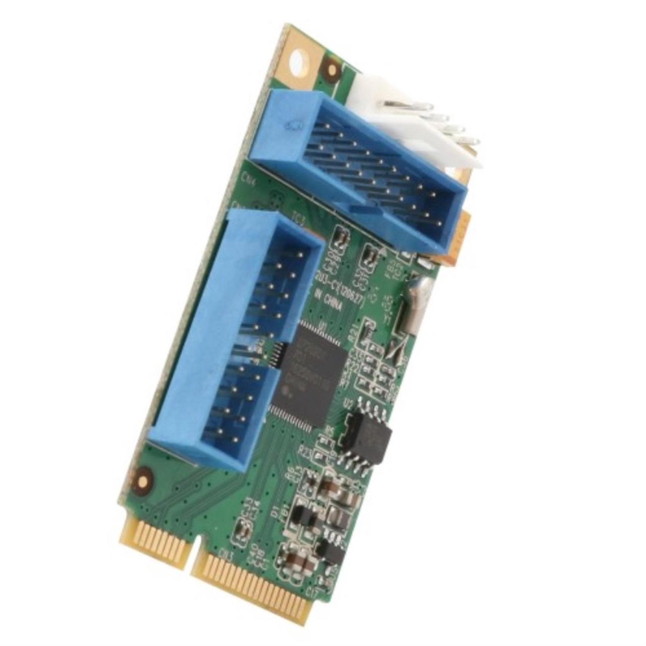 Alt view image 14 of 17 - SYBA SD-MPE20215 Mini Pci-Express 2.0 4-Port Usb3.0 Card