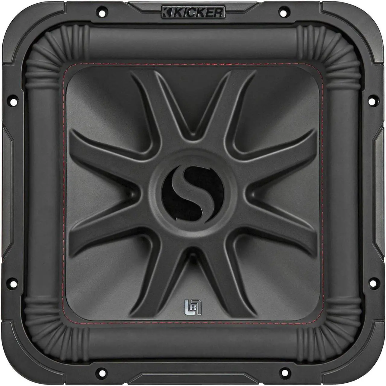 Alt view image 20 of 20 - Kicker L7R 12 Inch 1200W Max Power 4 Ohm DVC Square Car Audio Subwoofer, Black