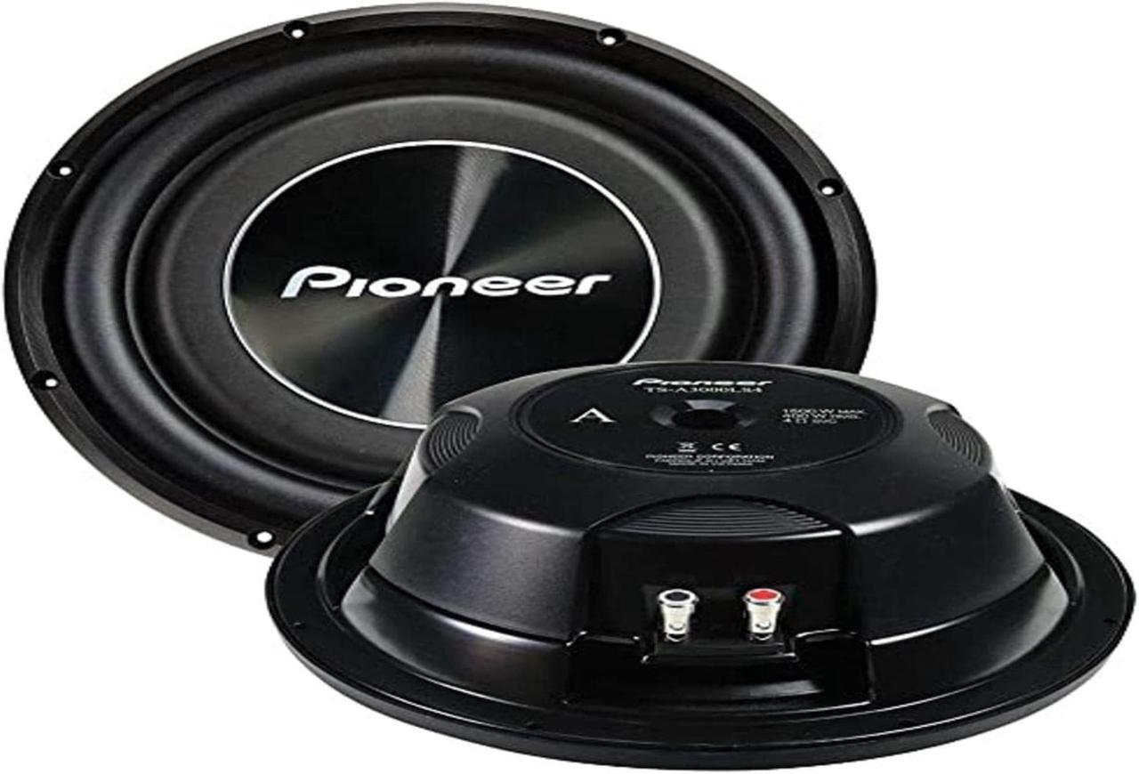 Alt view image 12 of 13 - Pioneer TS-A3000LS4 12" Shallow Mount Single 4-ohm Car Subwoofer 1,500 Watts