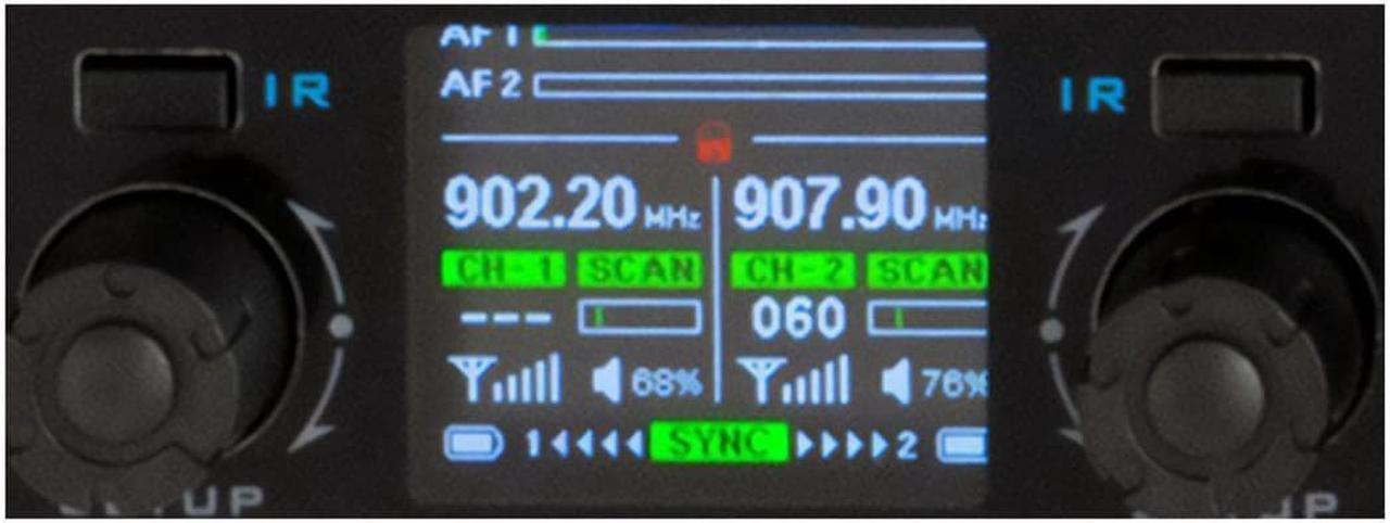 Alt view image 5 of 7 - VOCOPRO | UDX-OCTO  Professional Eight-User Digital PLL Wireless Microphone Receiver with "Mic-on-chip" Technology