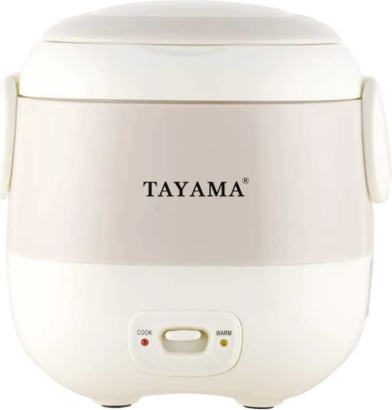 Alt view image 2 of 7 - Tayama TMRC-03 1.5 Cup Portable Mini Rice Cooker, White