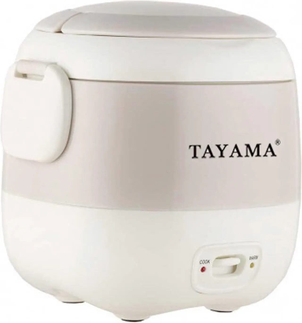Alt view image 4 of 7 - Tayama TMRC-03 1.5 Cup Portable Mini Rice Cooker, White