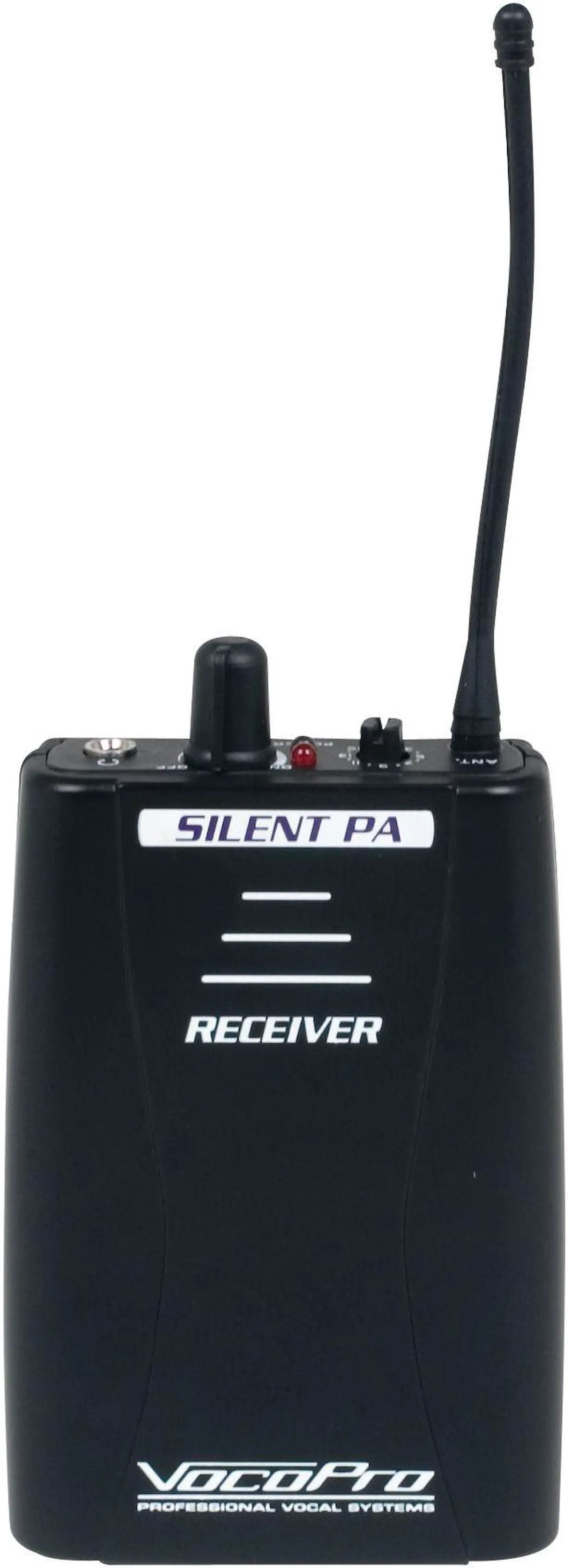 Alt view image 9 of 14 - VocoPro SilentPA-PRACTICE 16CH UHF Wireless Audio Broadcast System (Stationary Transmitter with four bodypack receivers)