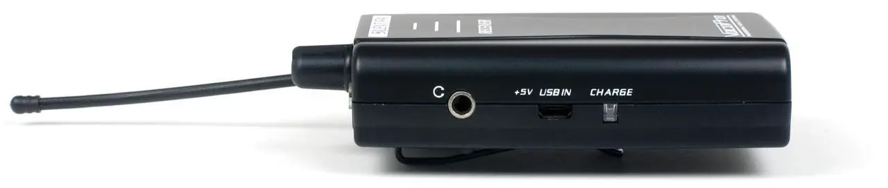 Alt view image 12 of 14 - VocoPro SilentPA-PRACTICE 16CH UHF Wireless Audio Broadcast System (Stationary Transmitter with four bodypack receivers)