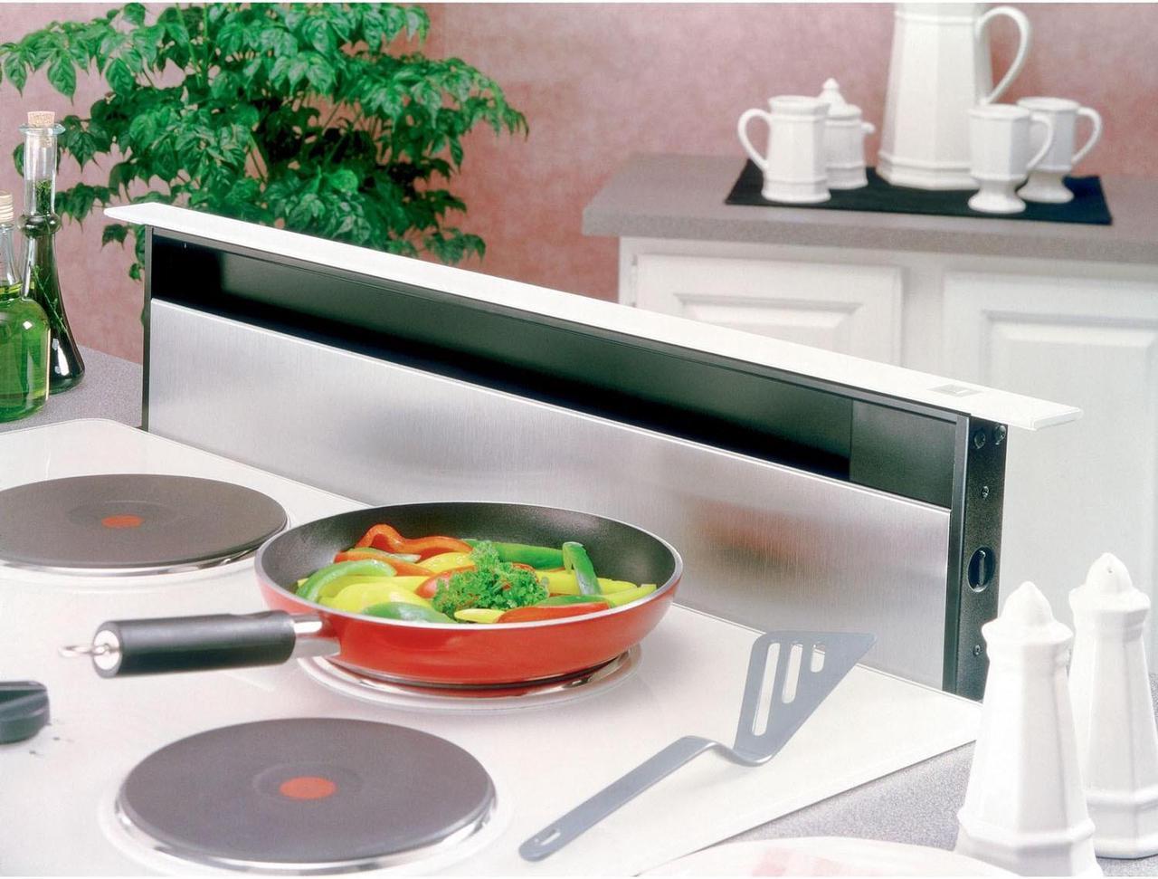 Alt view image 12 of 12 - Broan 273003 500 CFM 30" Wide Stainless Steel Downdraft Range Hood with Adjustab