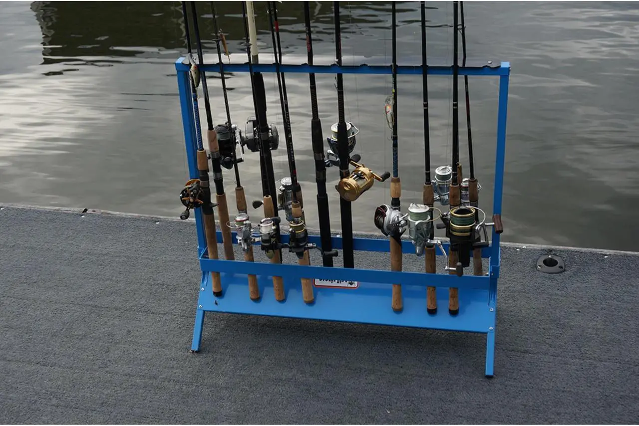 Alt view image 7 of 12 - Viking Solutions VKS-VFR001 FISHING ROD RACK