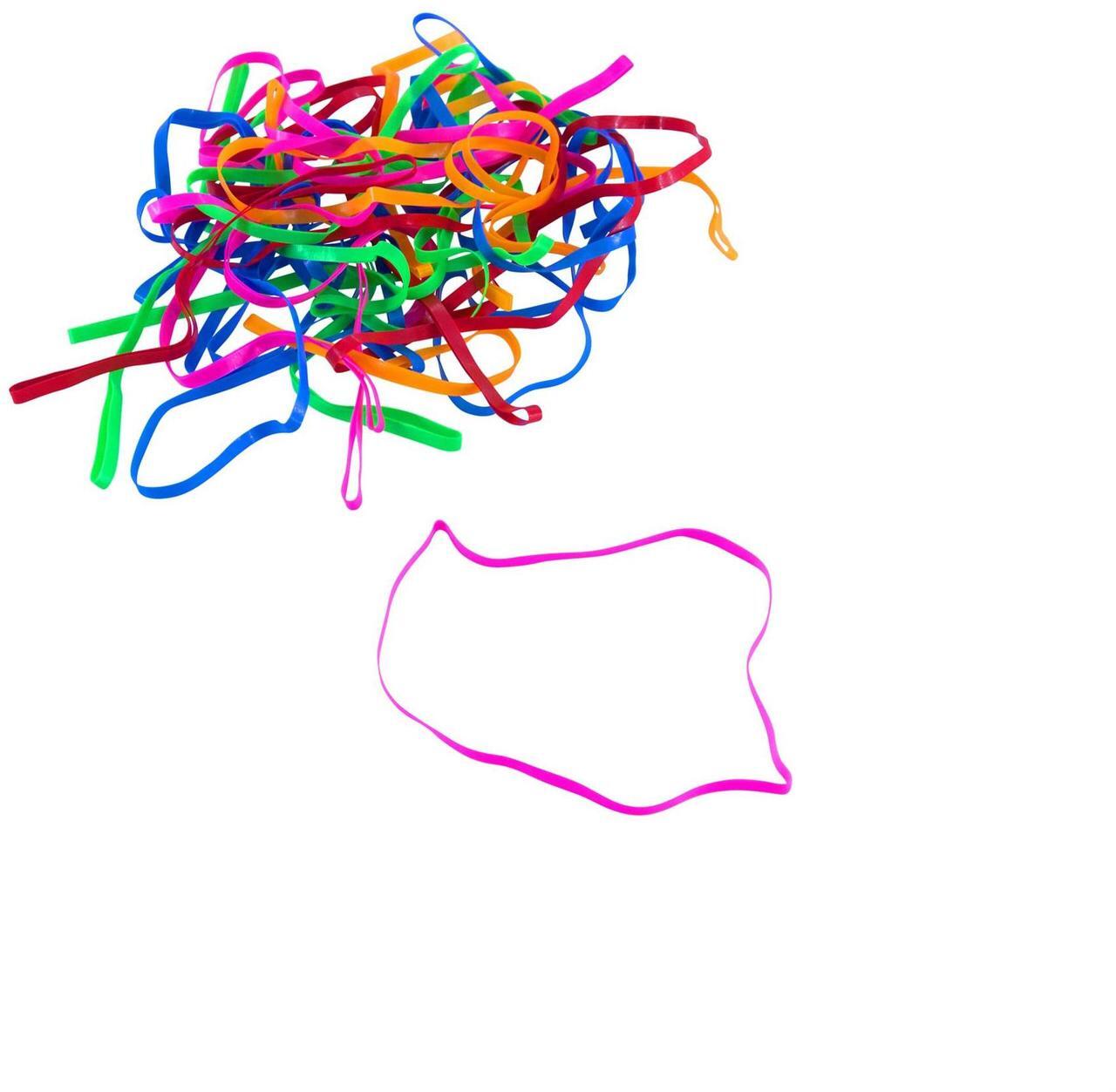 Alt view image 18 of 20 - Baumgartens PlastiBands, Size 4-1/4", 100/BX, Assorted Colors SF6000