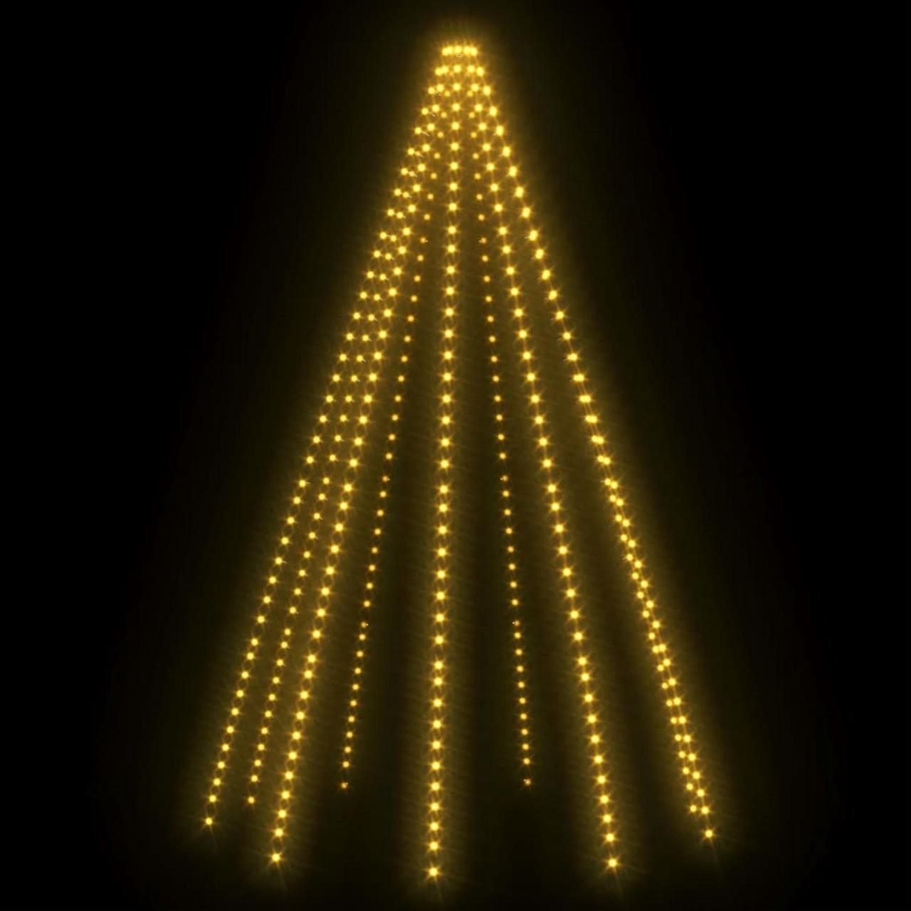 Alt view image 8 of 13 - vidaXL Tree Light Xmas Tree Lights for Indoor and Outdoor LED Net Light 157.5"