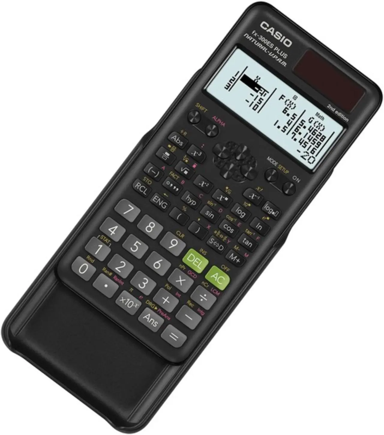 Alt view image 15 of 16 - FX-300ES Plus 2nd Edition Scientific Calculator, 16-Digit LCD, Black FX300ESPLS2