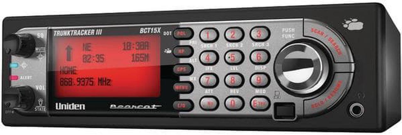 Alt view image 16 of 17 - UNIDEN BCT15X Mobile Scanner,Analog,9000 Channels
