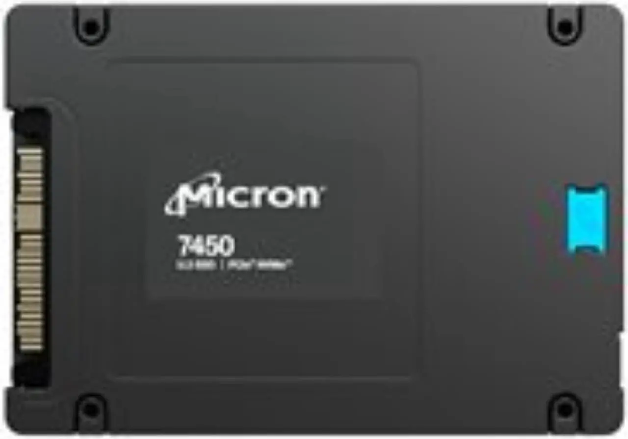 Alt view image 5 of 5 - Micron 7450 PRO 7.68TB 2.5" U.3 PCIe NVMe Internal SSD MTFDKCB7T6TFR1BC1ZABYYR