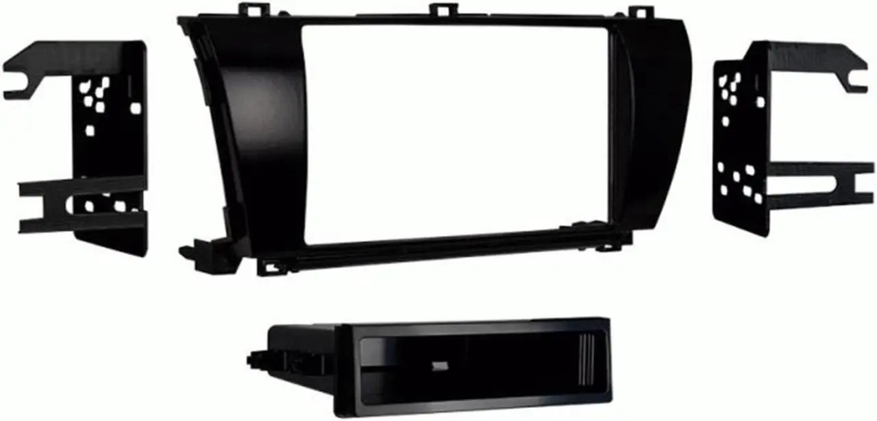 Alt view image 5 of 5 - Metra 99-8245CHG Single DIN Stereo Dash Kit for 2014-up Toyota Corolla Vehicles