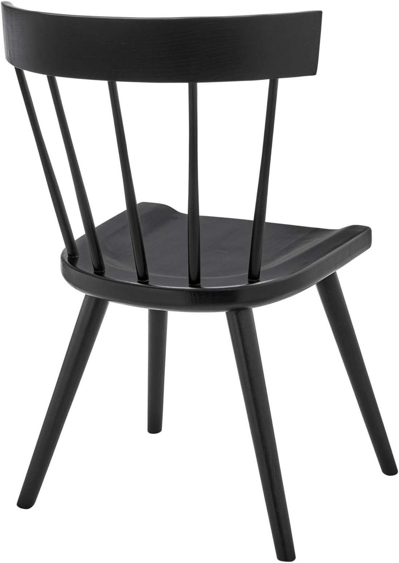 Alt view image 4 of 13 - Sutter Wood Dining Side Chair Set of 2