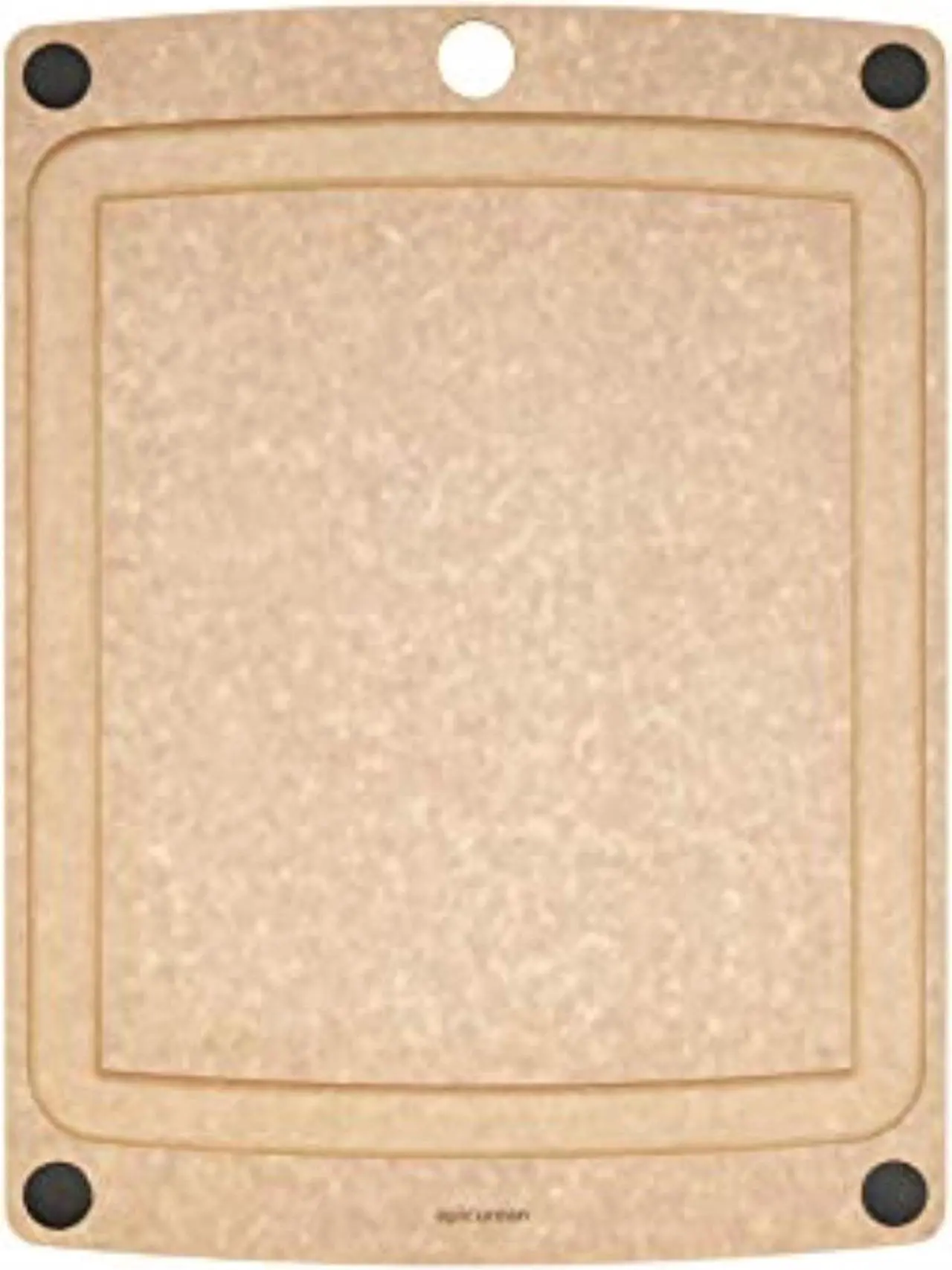 Alt view image 4 of 4 - epicurean 505120901003 allin allinone cutting board with nonslip feet, 11.5"  9", natural/black